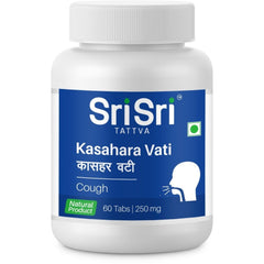 Sri Sri Tattva Ayurvedic Kasahara Vati 250mg Cough 60 Tablets