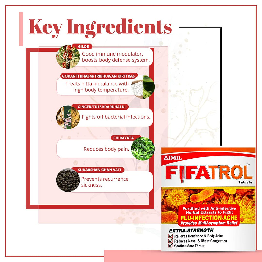 Aimil Ayurvedic Fifatrol 30 Tablets