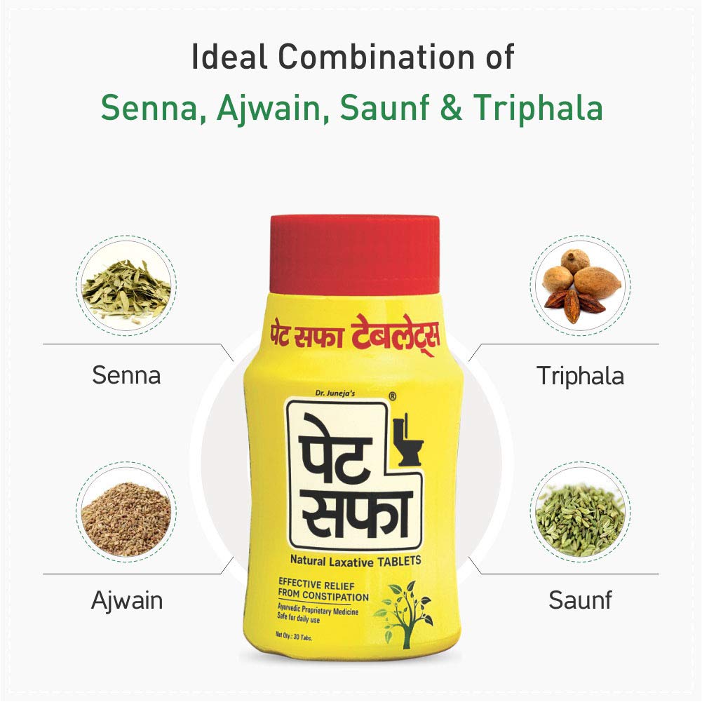 Divisa Herbal Care Ayurvedic PetSaffa Natural Laxative Granules Powder & Tablets