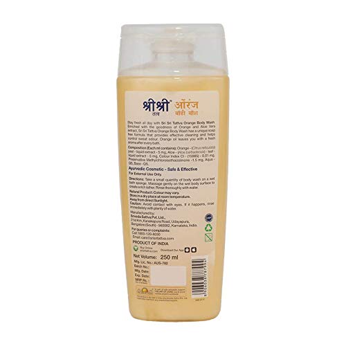 Sri Sri Tattva Ayurvedisches Orangen-Duschgel 250ml