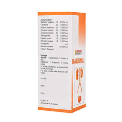 Bakson's Homoeopathy Bakunil For Renal Problems Syrup