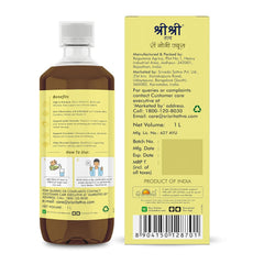 Sri Sri Tattva Ayurvedischer Roh-Noni-Saft, ganzheitliche Gesundheitsflüssigkeit, 1 Liter