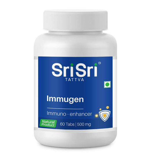 Sri Sri Tattva Ayurvedic Immugen 500mg Immuno Enhancer 60 Tablet