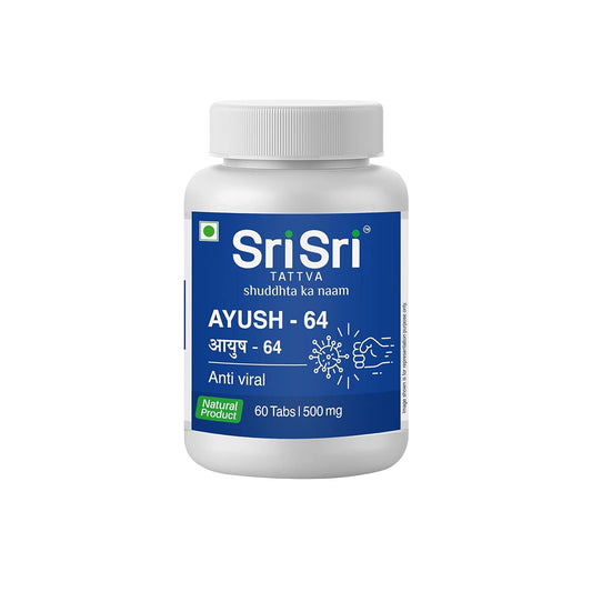 Sri Sri Tattva Ayurvedic Ayush 64 500mg Anti Viral 60 Tablet