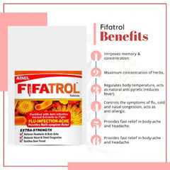 Aimil Ayurvedic Fifatrol Tablets Natural Immunity Booster For Stamina 30 Tablets