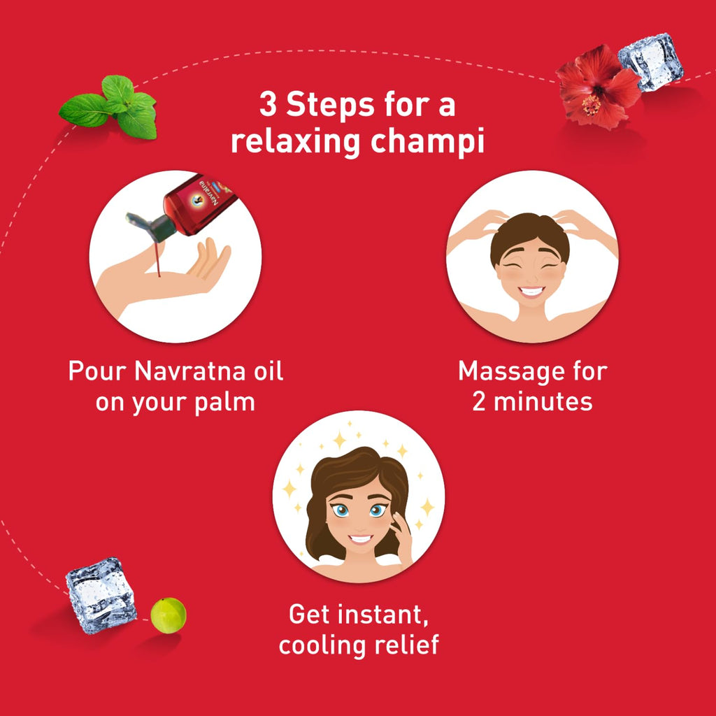 Himani Ayurvedisches Navratna Ayurvedisches Kräuter-Haaröl