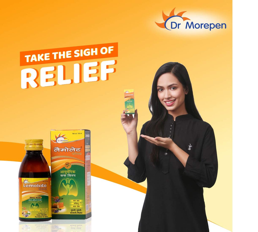 Dr. Morepen Lemolate Gold Ayurvedischer Sirup 100 ML