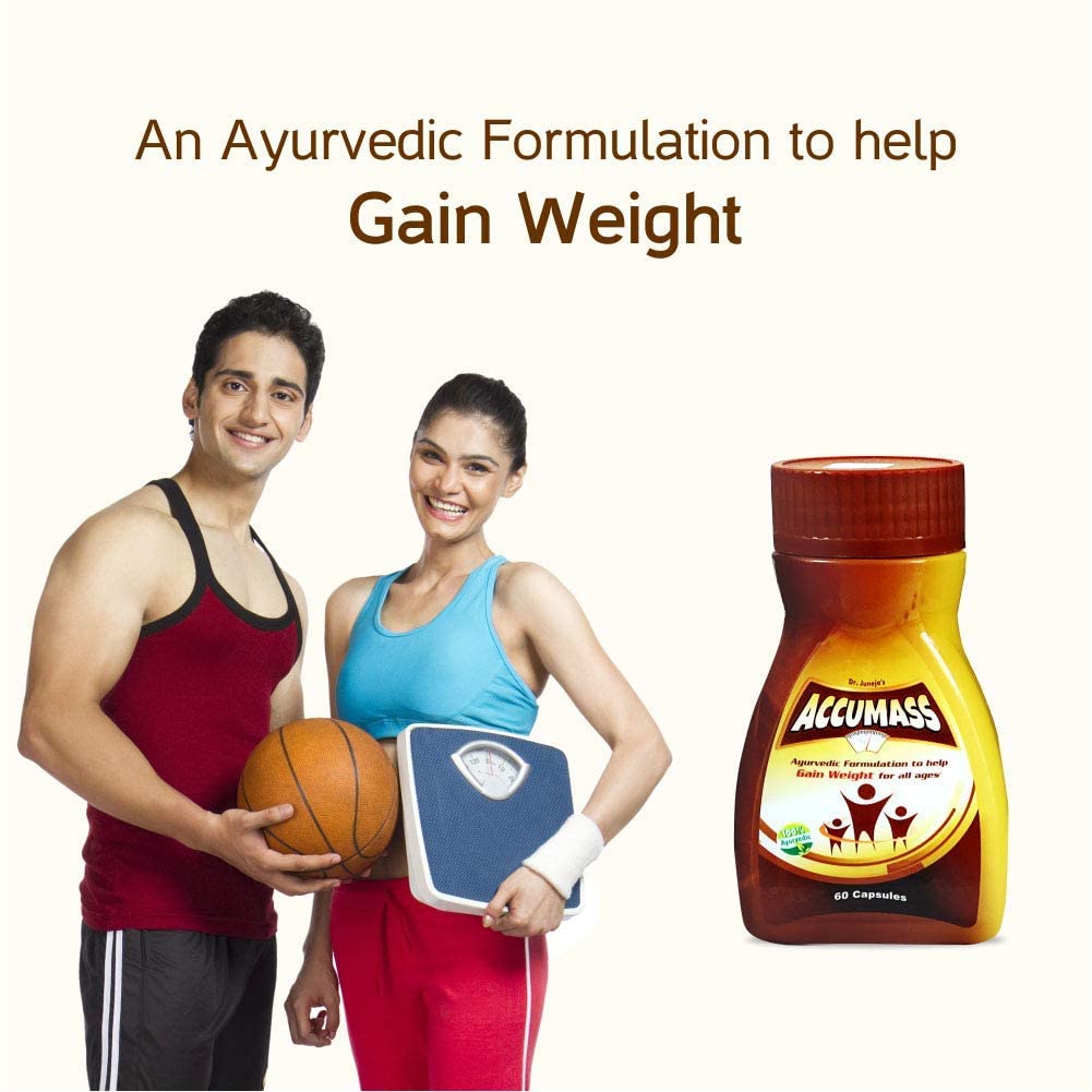 Divisa Herbal Care Ayurvedic Accumass Weight Gain Capsule