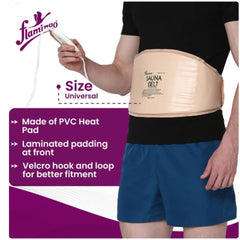 Flamingo Health Orthopaedic Fahrenheat Sauna Belt Universal Code HC 1009