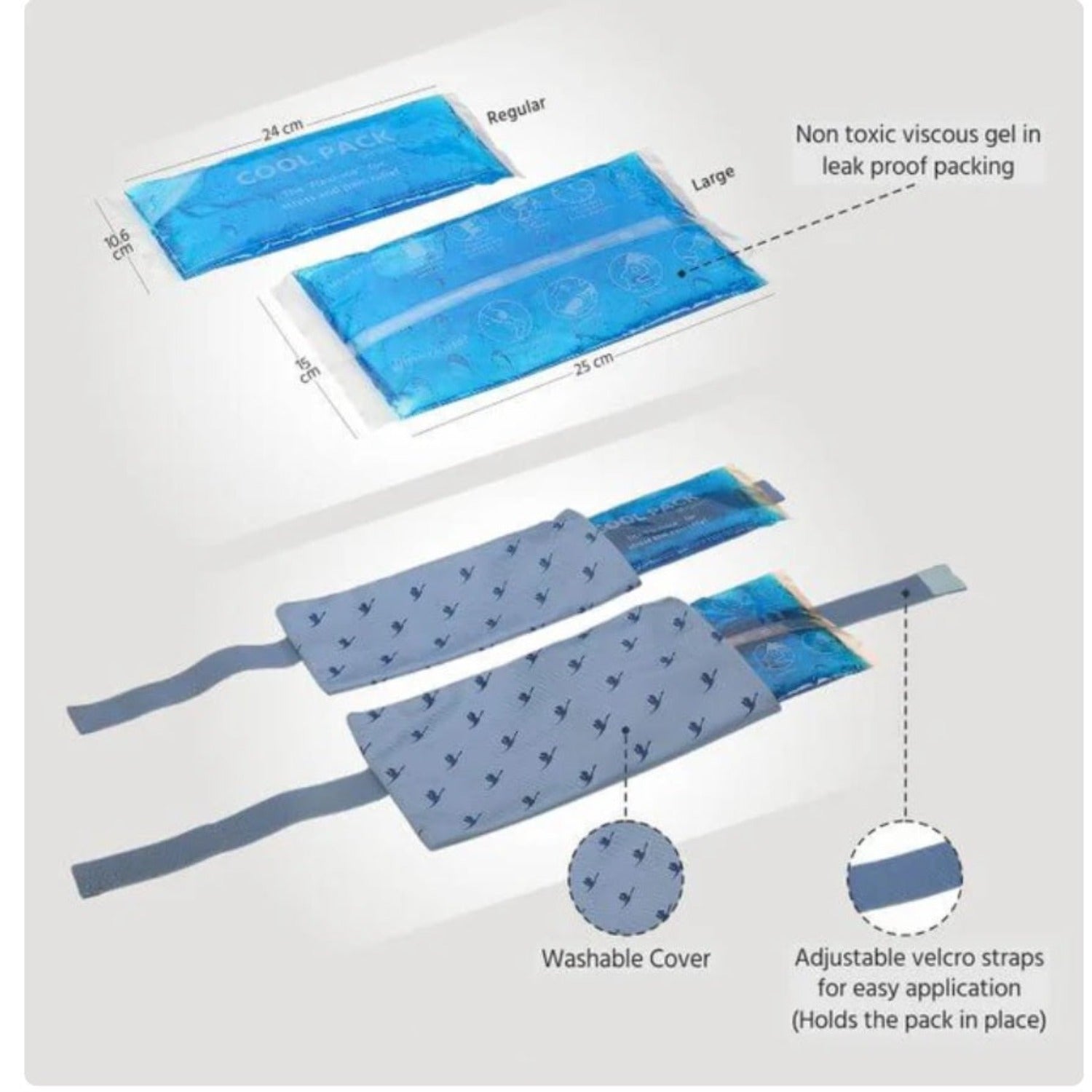 Flamingo Health Orthopaedic Flamingo Cool Pack Non Toxic Gel