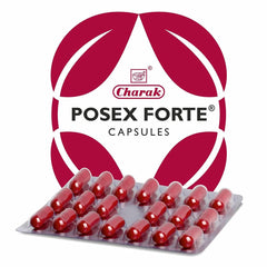 Charak Posex Forte Strip of 20 Capsules