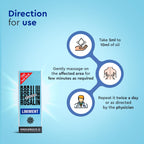 Bhawsar Ayurvedisches Rosalin mit Muskel- und Gelenkschmerzen im Nacken- und Schulterbereich, Linimentöl