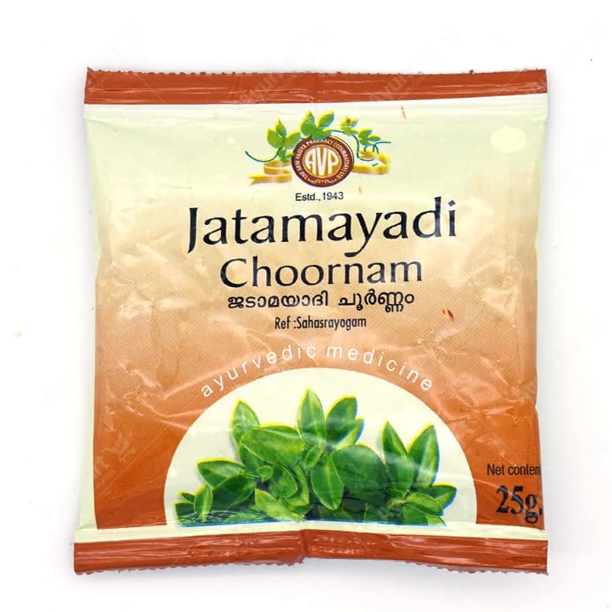 AVP Jatamayadi Choornam Ayurvedic Powder – 2 x 25g