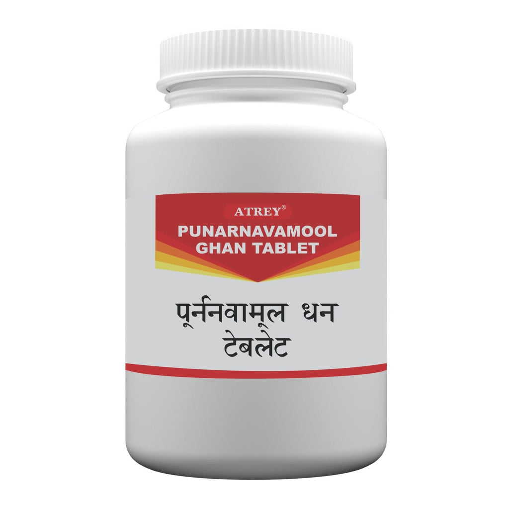 Atrey Ayurvedic Punarnavamool Ghan Tablets