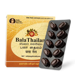 AVP Ayurvedic Bala Thailam Gel Capsules