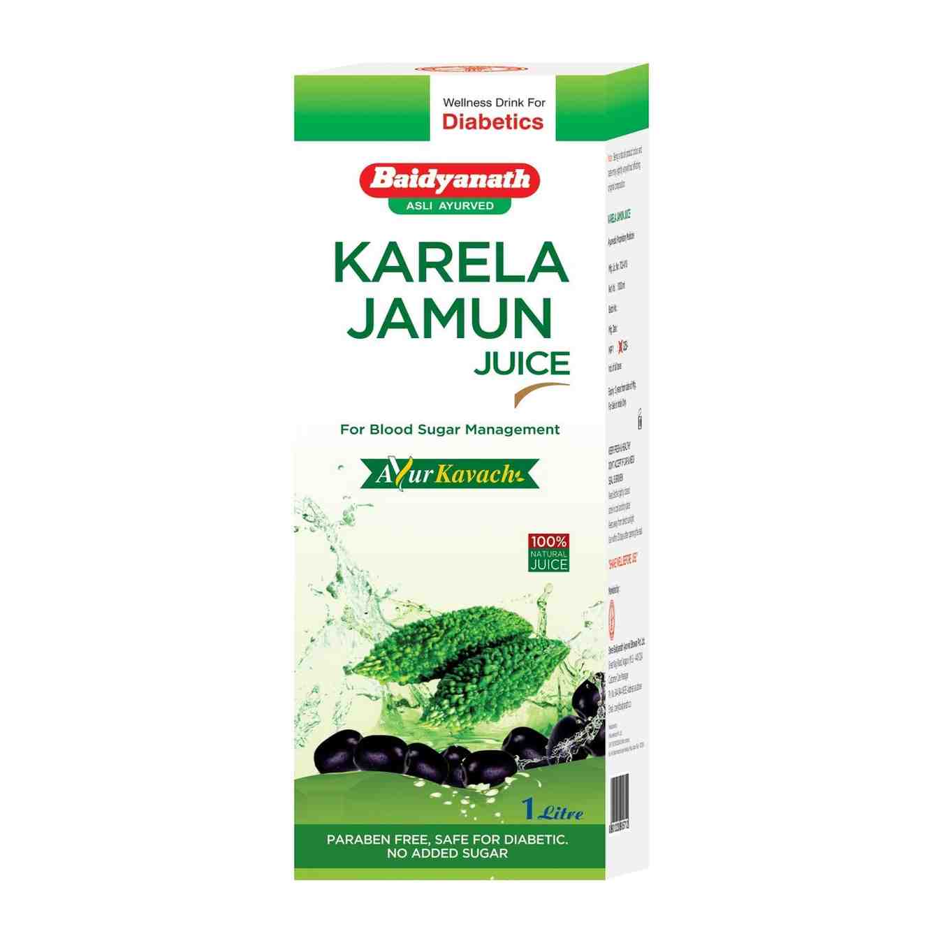 Baidyanath Ayurvedic Karela Jamun Juice