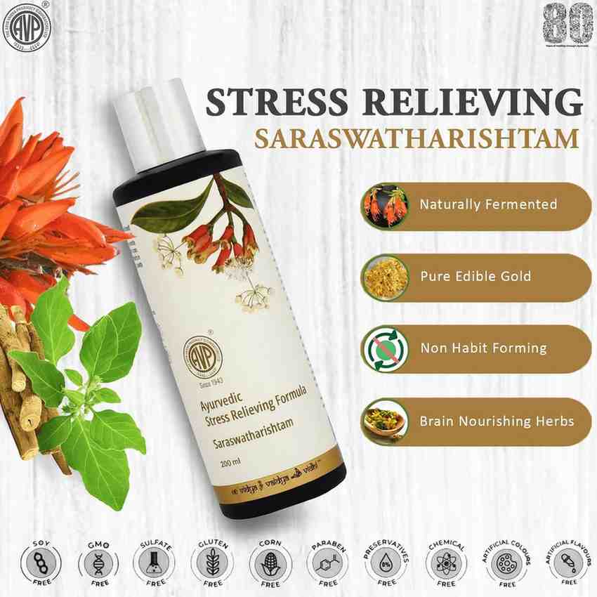 AVP Ayurvedic Saraswatharistam Liquid 200ml