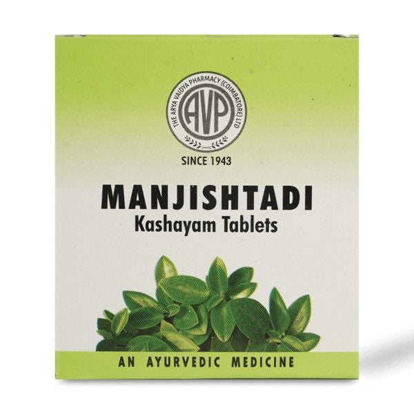 AVP Ayurvedic Manjishtadi Kashayam Tablets