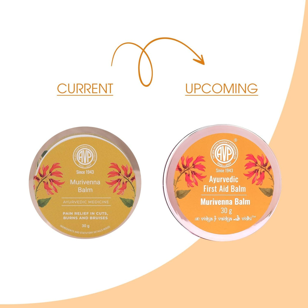 AVP Ayurvedic Murivenna Antiseptic First Aid Pain Relief Ayurvedic Balm 30g