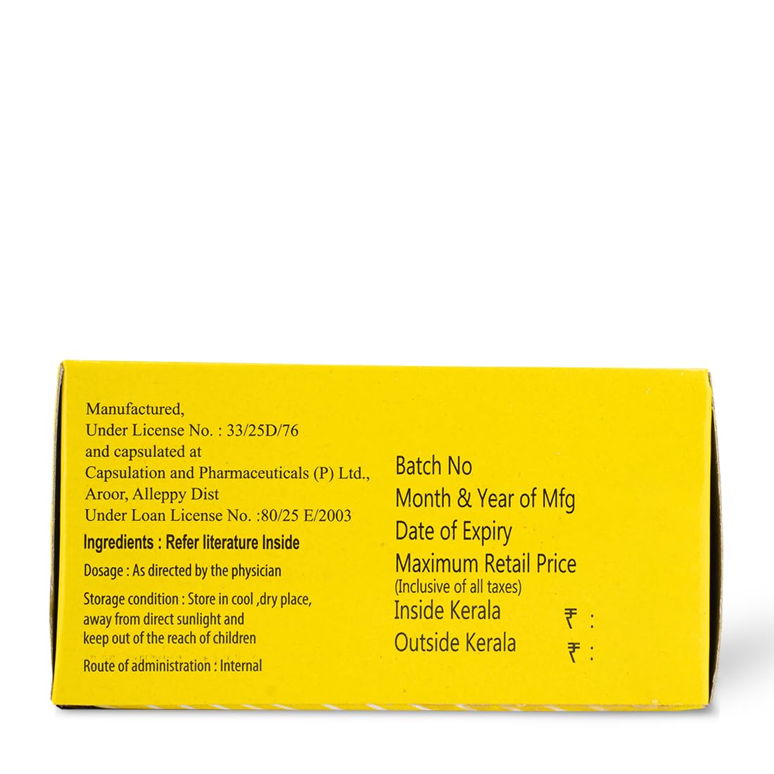 AVP Ayurvedic Ksheerabala (101) Capsules