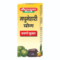 Baidhyanath Ayurvedic MadhuMehari Yog With Gold Swarna Yukta 40 Tablets