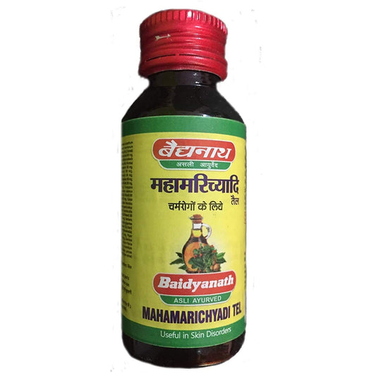 Baidyanath Ayurvedic Jhansi Mahamarichyadi Tel Oil 50 Ml