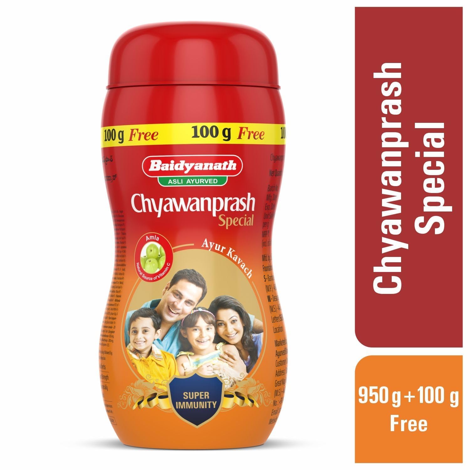 Baidyanath Ayurvedic Chyawanprash Special Immunity Booster For Strength Paste