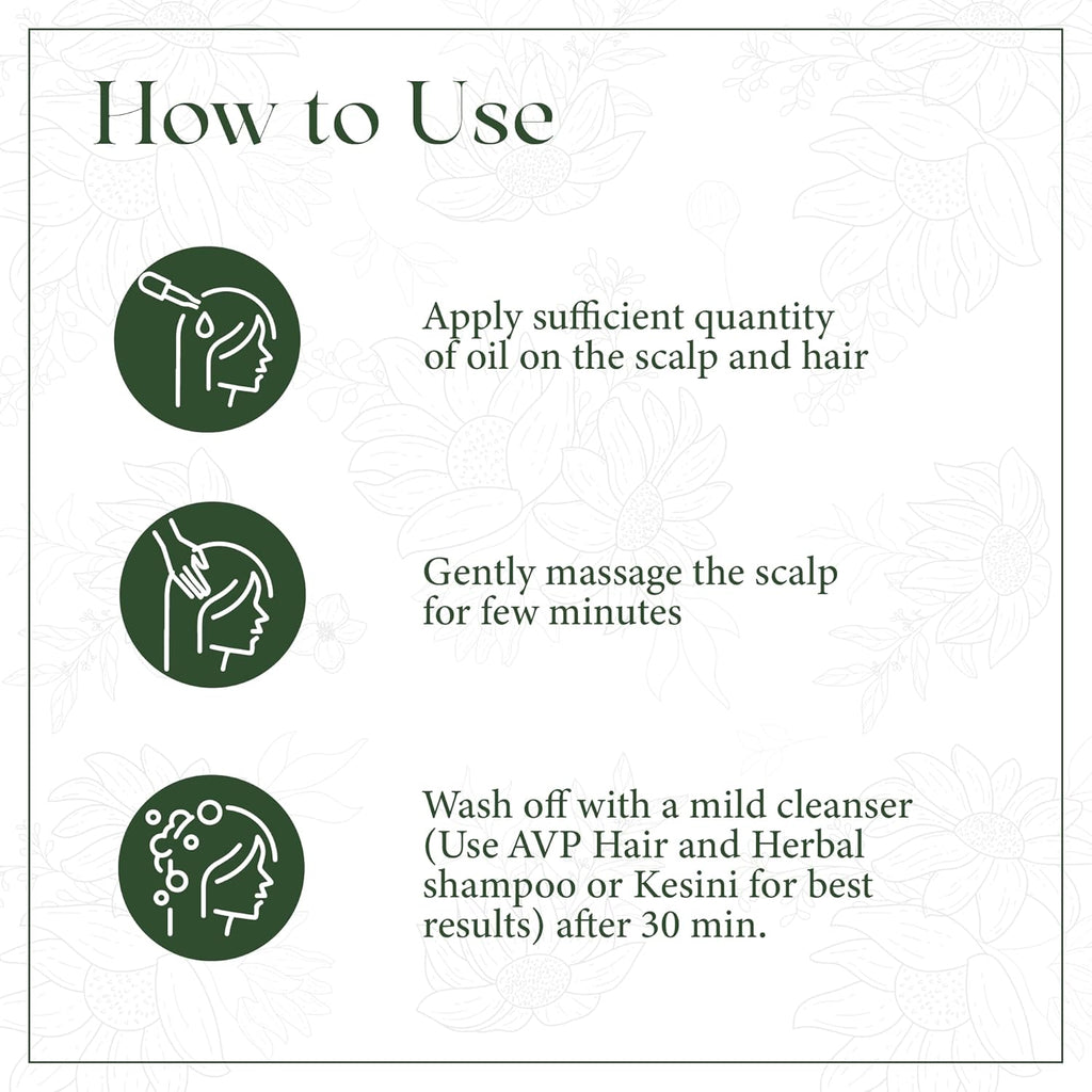 AVP Ayurvedic Neelibringadi Coconut Oil