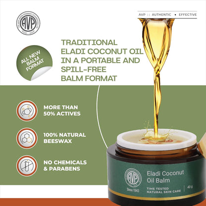 AVP Ayurvedic Eladi Coconut Oil Balm 40g