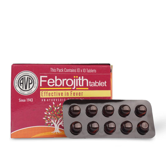 AVP Ayurvedic Febrojith Tablets