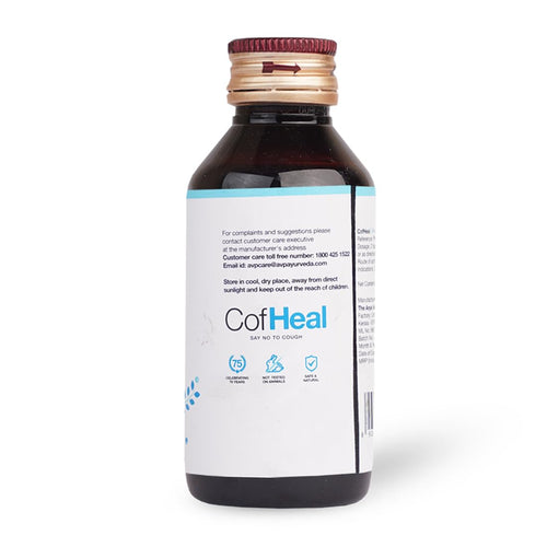 AVP CofHeal Ayurvedic Syrup – 100ml