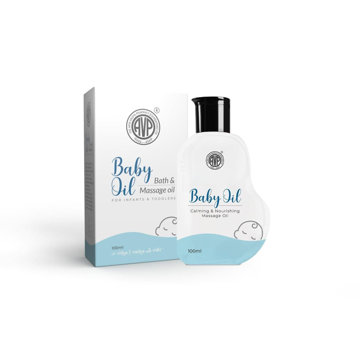 Arya Vaidya Pharmacy Ayurvedic Baby Oil – 100ml