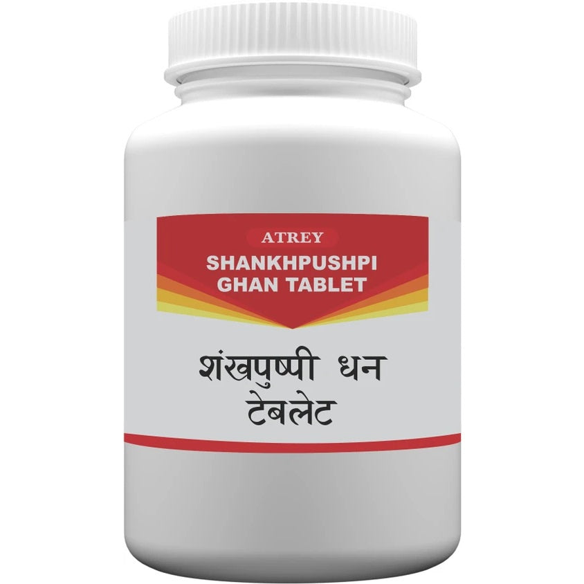 Atrey Ayurvedic Shankhpushpi Ghan 400mg Tablets