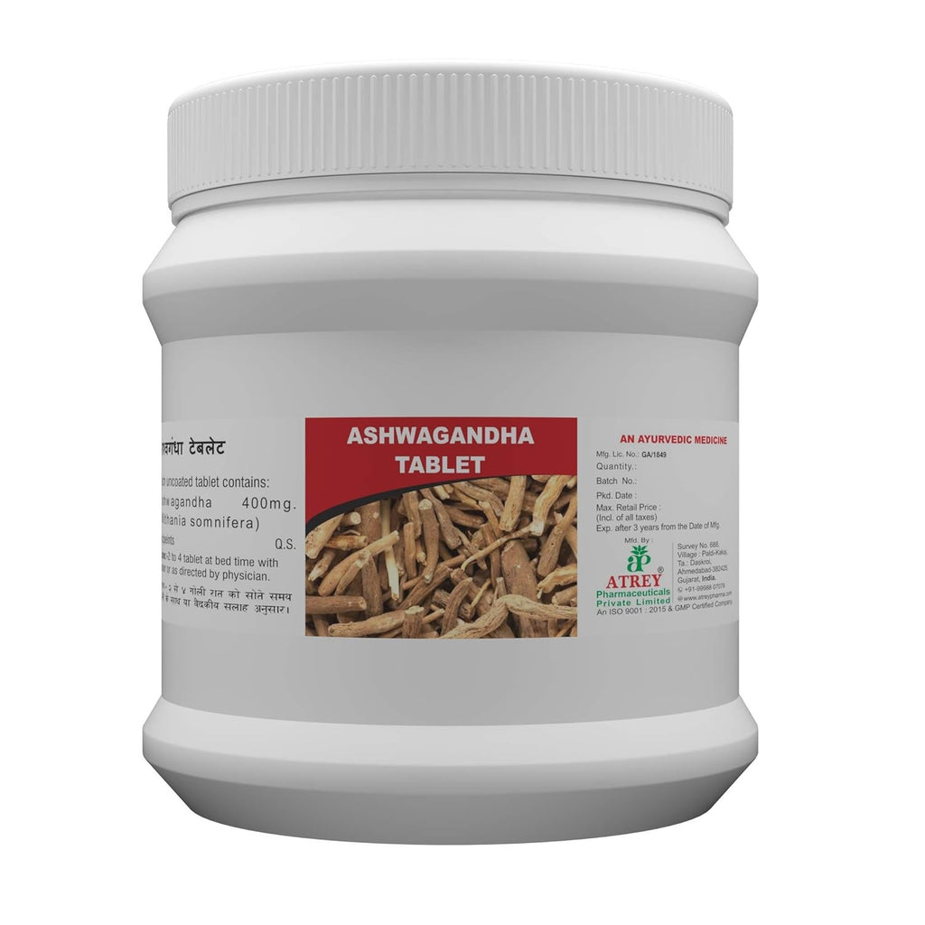 Atrey Ayurvedic Ashwagandha 400mg Tablets