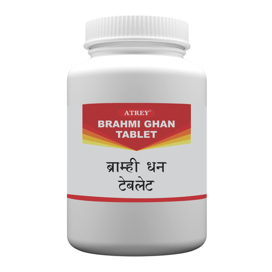 Atrey Ayurvedic Brahmi Ghan Tablets