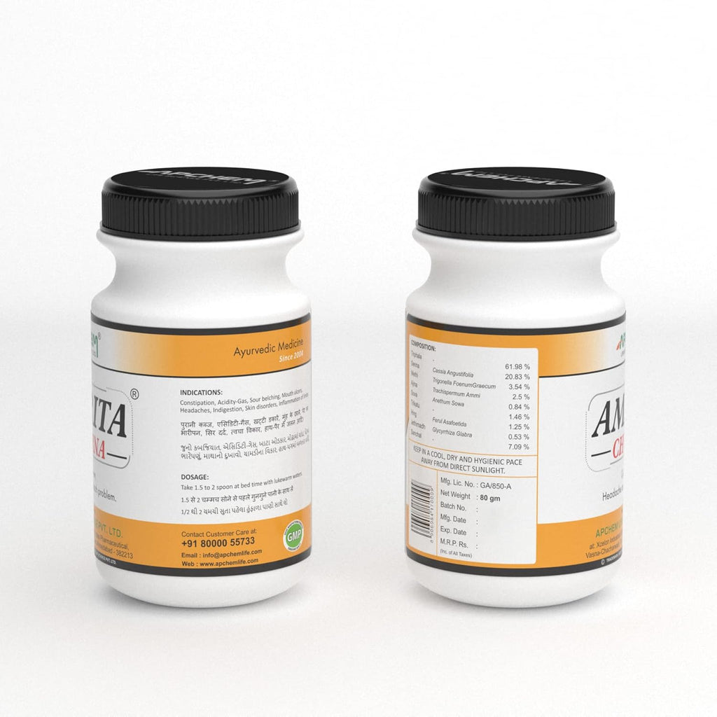 Apchem Amrita Ayurvedic Churna Powder 80Gm