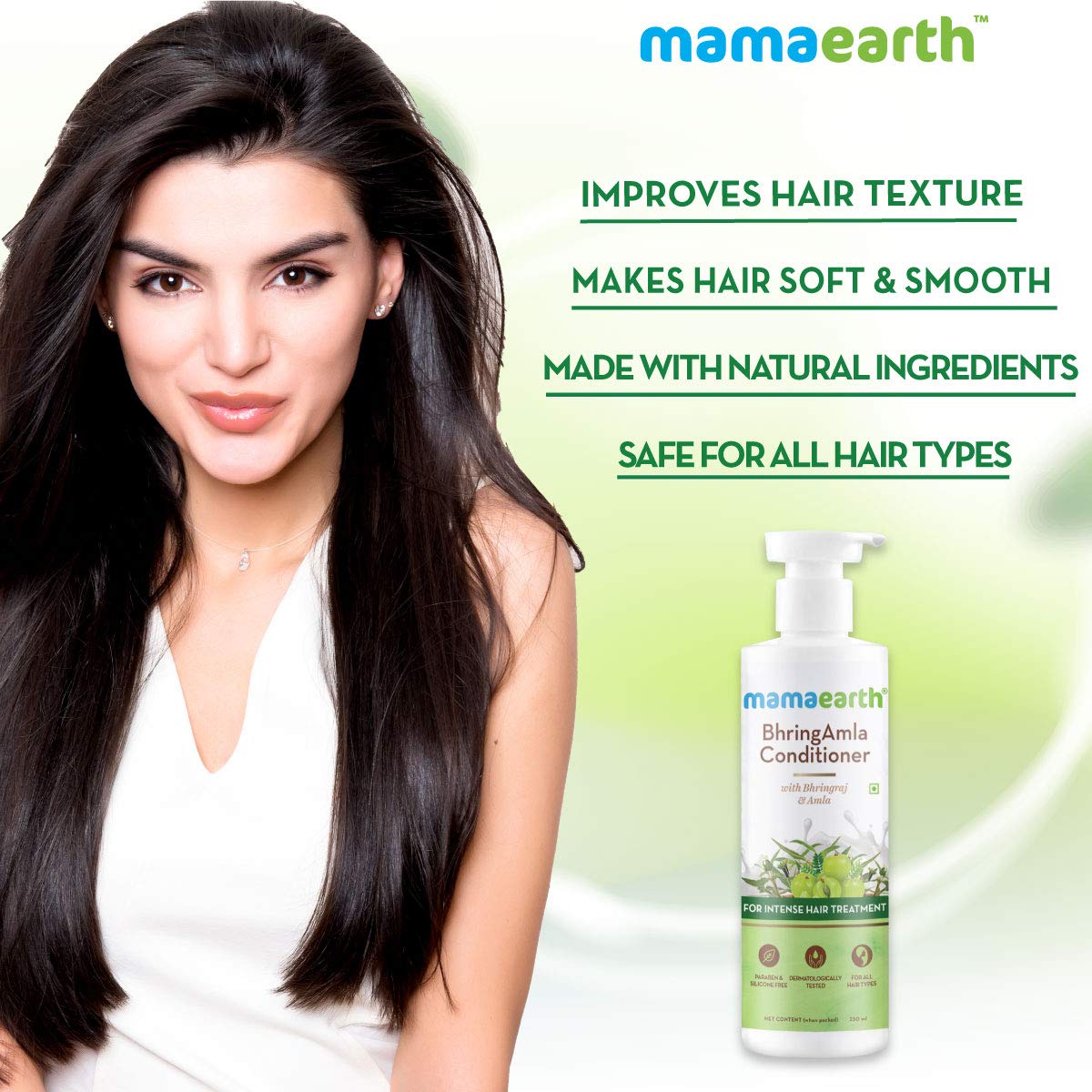 Mamaearth BhringAmla Conditioner with Bhringraj and Amla 250ml