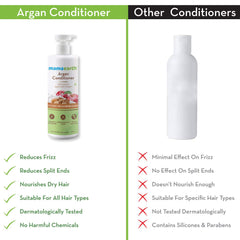 Mamaearth Argan Conditioner with Argan and Apple Cider Vinegar for Frizz-Free and Stronger Hair 250ml