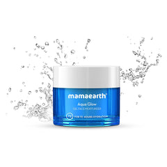 Mamaeaarth Aqua Glow Gel Face Moisturizer With Himalayan Thermal Water and Hyaluronic Acid for 72 Hours Hydration 100ml