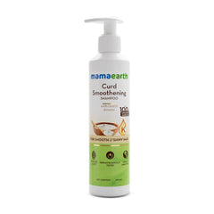 Mamaearth Curd Smoothening Shampoo with Curd & Keratin for Smooth & Shiny Hair 250ml