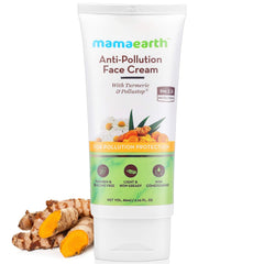 Mamaearth Anti-Pollution Daily Face Cream for Dry and Oily Skin, with Turmeric and Pollustop For a Bright Glowing Skin 80ml