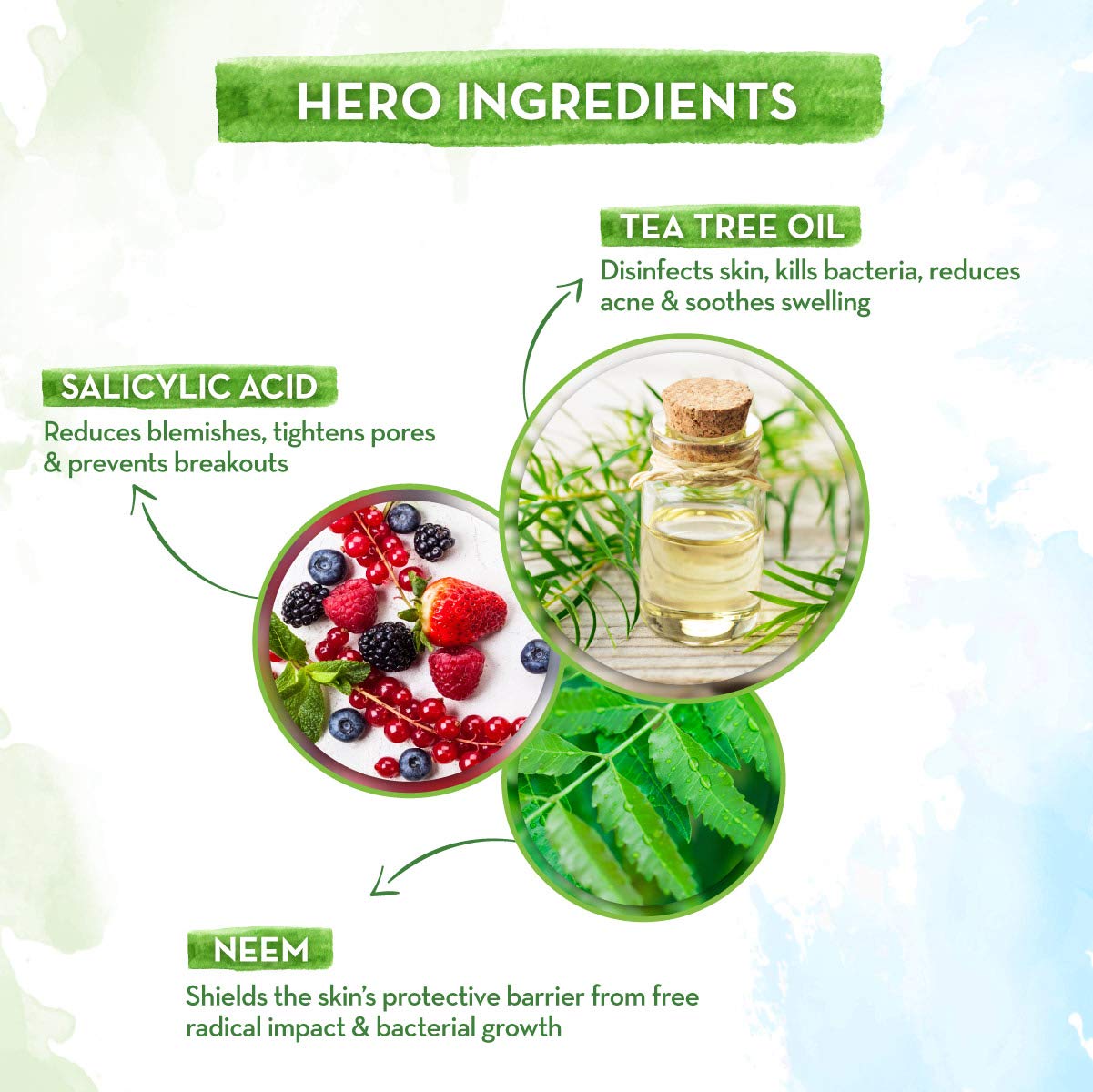 Mamaearth Tea Tree Foaming Face Wash with Tea Tree and Salicylic Acid for Acne and Pimples 150ml