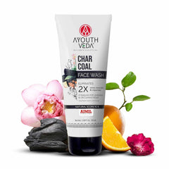 Aimil Ayouthveda Cosmetics Charcoal Facewash 100ml