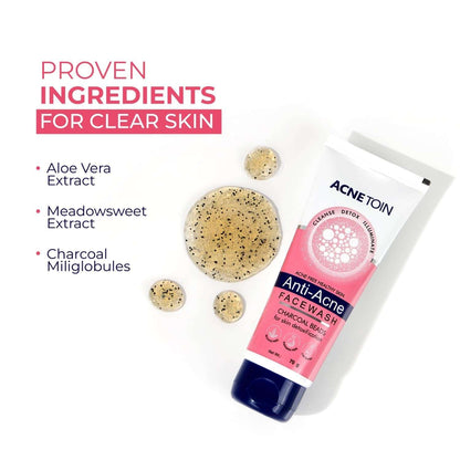 Leeford Cosmetics Acnetoin Anti Acne Facewash 70g