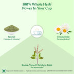 Organic India Tulsi Honey Chamomile Green Tea 25 Teabags