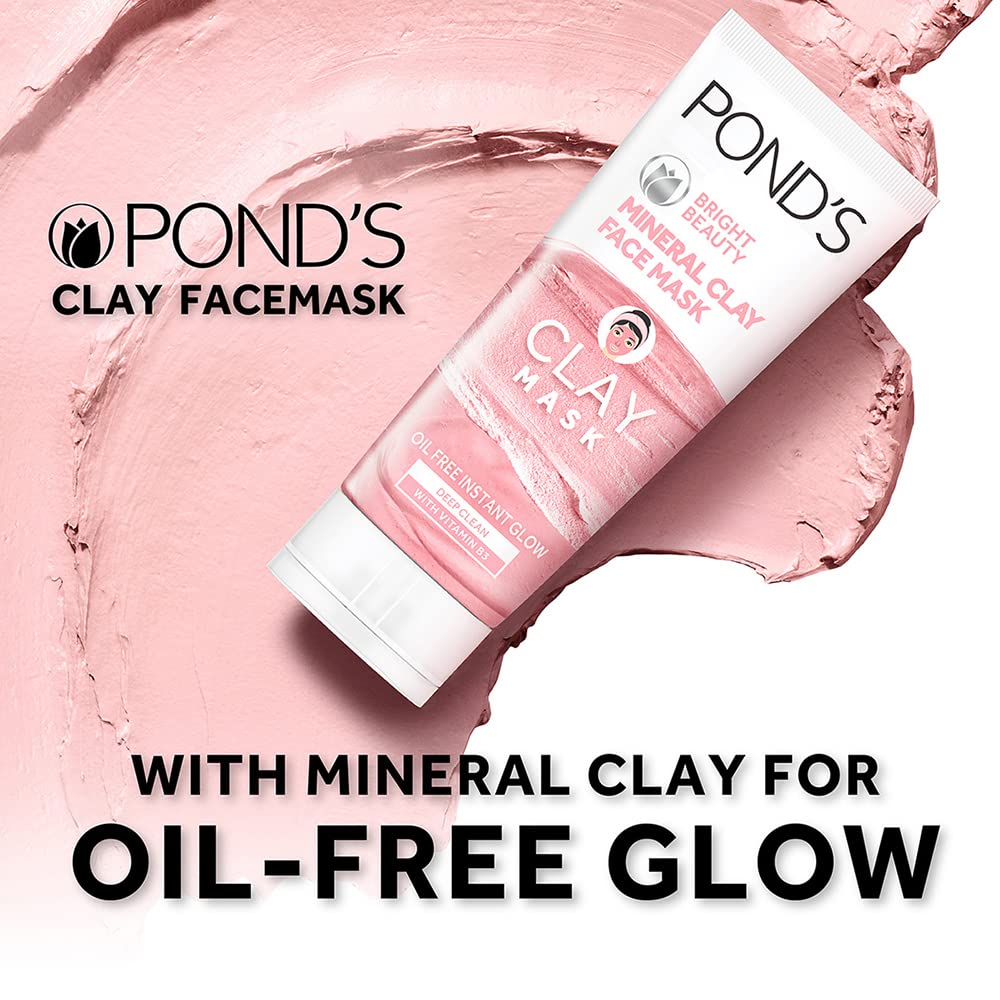 POND'S Bright Beauty Mineral Clay Face Mask 90gm