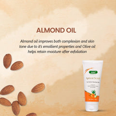 Bakson's Sunny Herbals Apricot Aloevera with Neem & Charming Look Skin Care Scrub 100gm