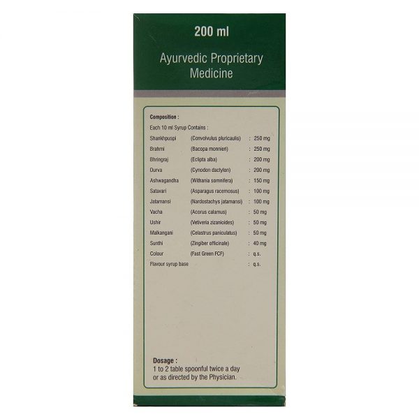 Dhanvantari Ayurvedic Yaad Brain Tonic Tablet & Syrup & Granules