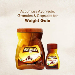 Divisa Herbal Care Ayurvedic Accumass Gain Weight For All Age Granules Powder 525 Gm