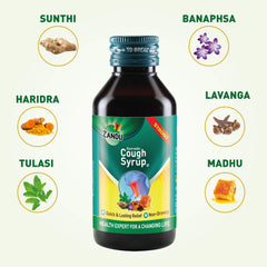 Zandu Ayurvedic Cough Non-Drowsy Liquid Syrup